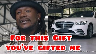 Jah Prayzahs reaction after receiving a car worth 180 00000 usd from Sir Wicknell [upl. by Waring]