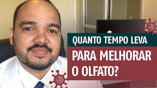 CORONAVÍRUS  Quanto tempo leva para melhorar o olfato [upl. by Altman645]