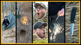 So fängst du mit Bushcraft an  Tipps und Tricks für Einsteiger unter 100€  Outdoor Survival [upl. by Lorn838]