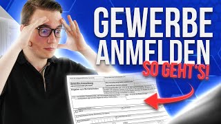 Dropshipping Gewerbe anmelden SchrittfürSchritt ausfüllen [upl. by Kentigera493]