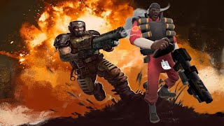 Demoman plays Quake [upl. by Nahtanoy36]