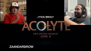 THE ACOLYTE TRAILER REACTION  Official Trailer 2  Star Wars  High Republic [upl. by Redliw534]