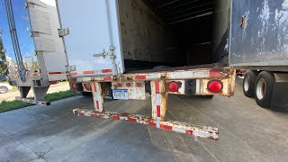 REFURBISHING AN OLD SEMI TRAILER How to Rewire Semi Trailer Lights 22 Yr Old Trucker [upl. by Matusow332]