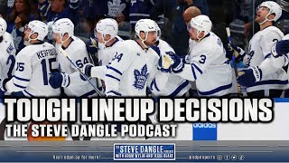 Leafs Lineup Decisions With Bertuzzi Out  Upcoming Tough Schedule  SDP [upl. by Iteerp]