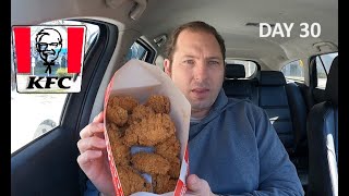 KFC Day 30 Christmas in July Meal Deals kfc foodie foodreview fastfoodreview [upl. by Mochun]