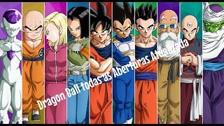 Todas as Aberturas de Dragon Ball Dublado [upl. by Thirzi415]