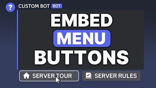 Setup Discord Embedded Buttons That Reveal Messages [upl. by Nawat408]