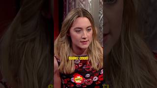 Saoirse Ronan Weird Irish Name Pronounciation 🤯🤩 shorts [upl. by Britton]