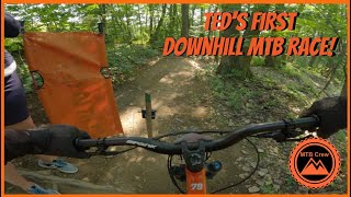 Teds VERY FIRST Downhill MTB Race [upl. by Warwick]