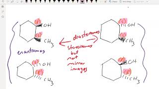 CHEM112 3 10 enantiomers vs diastereomers [upl. by Yekcaj335]