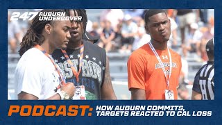 Podcast How Auburn commits targets reacted to Cal loss [upl. by Rozanna]