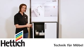 Sensys Thick door hinges technical briefing by Hettich [upl. by Arikahc]