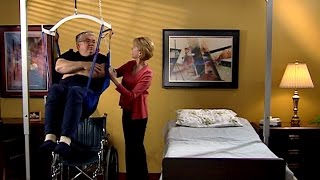 Traxx Mobility Systems Titan 500 Overhead Patient Lift System [upl. by Perce811]