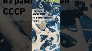 Сборка Single speed из рамы СССР😉😉😉singlespeed велосипед своимируками [upl. by Potash375]