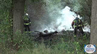 Bosbrand bij Geesteren snel geblust [upl. by Brenner]