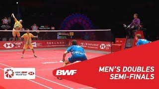 SF  MD  ASTRUPRASMUSSEN DEN vs ENDOWATANABE JPN  BWF 2018 [upl. by Ydnerb]