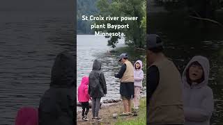 St Croix river at power plant Minnesota flooding [upl. by Cheke]