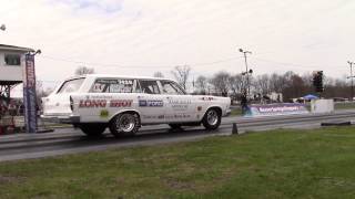 FE Race And Reunion 2015 Brant Kelley 1967 Fairlane Wagon [upl. by Airasor]