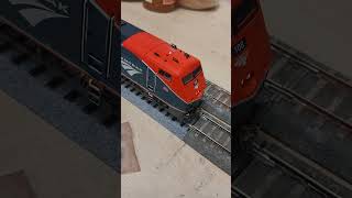 My take on Athearn Genesis HO scale 20 P42DC 50th Anniversary locomotive [upl. by Bergmann]