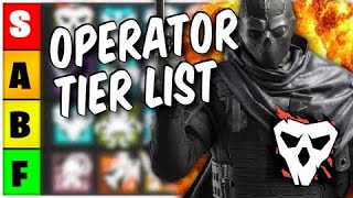 The OFFICIAL Operator Tier List For R6 Siege Y9S1 [upl. by Naj]