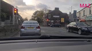 chadderton practical driving test route 03 with pupil [upl. by Teuton]