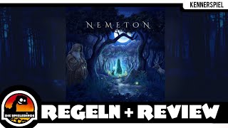 Nemeton  Brettspiel Regeln  Review [upl. by Ibmab]