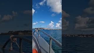 Bus de Mer Dinard  SaintMalo dans un Bateau traditionnel Breton 🌊 Short video 4k 2023 [upl. by Keverne]