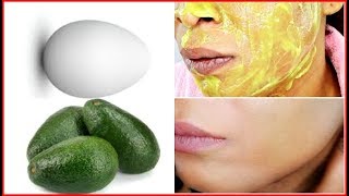 AVOCADO AND EGG REMOVE WRINKLES LIFT SKIN LOOK YEARS YOUNGER WITH FIRM SUPPLE SKIN Khichi Beauty [upl. by Pearson531]