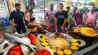 First Time in Bangladesh 🇧🇩 VOLCANO MUSTARD FISH FRY  Street Food in Dhaka [upl. by Monson]