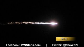 Meteor Streaks Across Northern California Skies [upl. by Lewej]