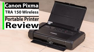 Canon Pixma TR150 Wireless Portable Printer Review [upl. by Icam778]