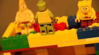 Lego Spongebob Episode 27 Off My Roof [upl. by Yedrahs]