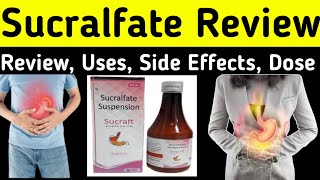 Sucralfate suspension 1gm5ml uses in hindi  Sucralfate mechanism of action  uses Side Effects [upl. by Bartram657]