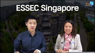 ESSEC Business School Singapore 싱가포르에 위치한 에섹 경영대학 프랑스의 3대 비즈니스 스쿨 중 하나인 명문 경영대학 담당자 인터뷰 [upl. by Airotciv]