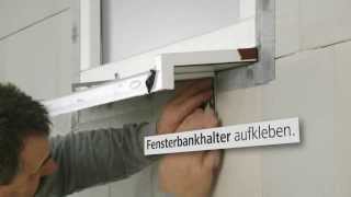 StoFentra Profi  Fensterbank StoFentra Profi einbauen [upl. by Anelleh]