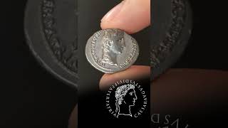 Augustus Denarius Ancient Roman Coin Shorts [upl. by Nichol615]