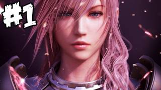 Final Fantasy XIII2 Walkthrough  Part 1  ENGLISH Opening  Lets Play Xbox 360  PS3 Gameplay [upl. by Nahtanod]