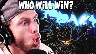 VAPOR REACTS TO BENDY VS SANS FULL FIGHT WHO WILL WIN [upl. by Adivad]