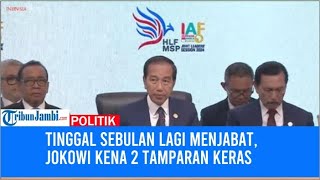 Tinggal Sebulan Lagi Menjabat Jokowi Kena 2 Tamparan Keras Sekaligus [upl. by Estis]