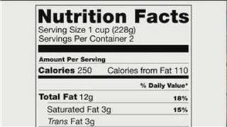 Basic Nutritional Advice  Hints on Reading Food Nutrition Labels [upl. by Feledy600]