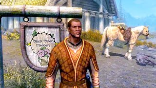 Nazeem likes alcohol Dampened Spirits mission Skyrim Special Edition [upl. by Mcfarland494]