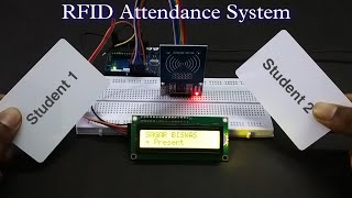 Arduino RFID Attendance System  Step by Step Guide [upl. by Kcirdorb]