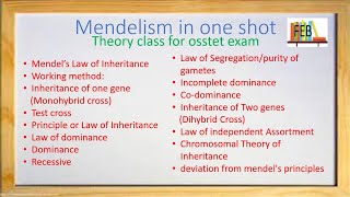 mendelism for osstet [upl. by Neeruan]