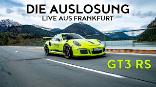 Viamontis Porsche GT3 RS Gewinnspiel  Die Auslosung live aus Frankfurt [upl. by Short]