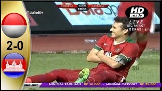 Indonesia vs Kamboja U19 20 All Goals amp Highlights  Friendly Match 04102017 [upl. by Nylkcaj]