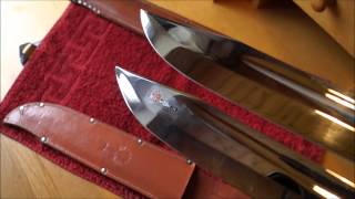 Klassiker Solingen Böker Big Scout Bowie Knife Puma Fahrtenmesser 6320 vintage knives Remington [upl. by Rakel]