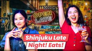 Tokyo Late Night Food  Shinjuku’s Best amp Foreigner Friendly  Feat kimdao [upl. by Eenahs]