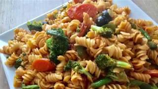 The best Vegetarian Pasta Veggie Pasta [upl. by Leclair]