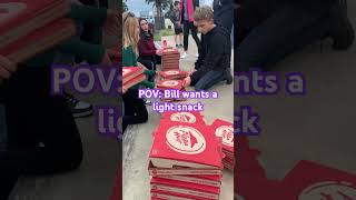 Bill wants Pizza Violette1st Rage William Bill USA Pizza funny food [upl. by Fenny]