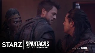 Spartacus War of the Damned  Closer Look At Agron  STARZ [upl. by Halihs]